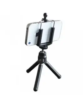 Alternative view of Techly Selfie mini stand for smartphone / camera, adjustable