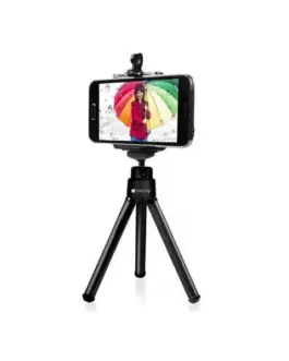 Techly Selfie mini stand for smartphone / camera, adjustable