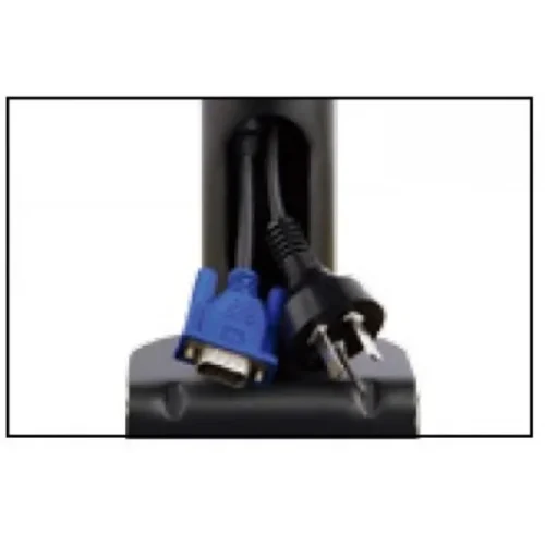 Techly Double twin desk LED/L D monitor arm 13-27 inch черен