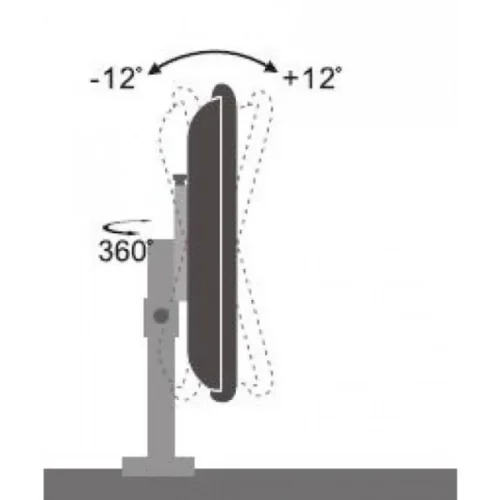 Techly Desk handle LCD/LED 13-30 inches vertical