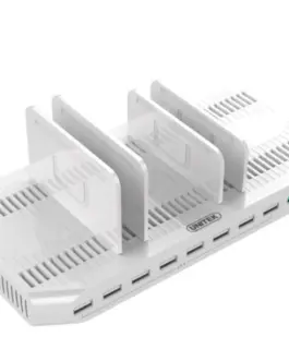 Unitek зарядна станция 10xUSB, 96W, 2xQC3.0, Y-2190A