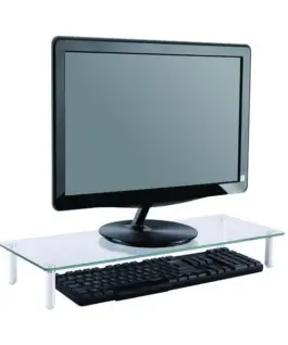 Alternative view of Techly Universal glass stand for LED/LCD монитор 32inch
