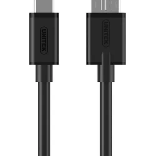 Alternative view of Unitek кабел usb typ-c to micro USB3.0, 1m, Y-C475BK
