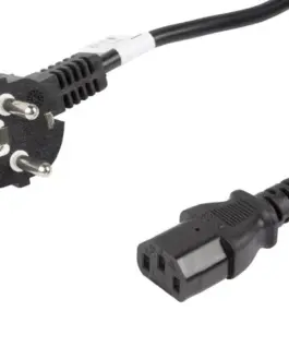 Lanberg Power кабел CEE 7/7 - IEC 320 C13 10M черен