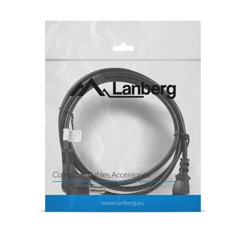 Lanberg Power кабел CEE 7/7 - IEC 320 C13 VDE 1.8M черен