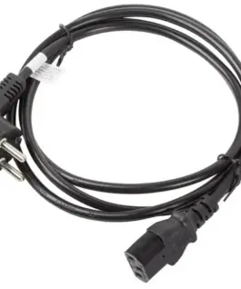Lanberg Power кабел CEE 7/7 – IEC 320 C13 VDE 1.8M черен