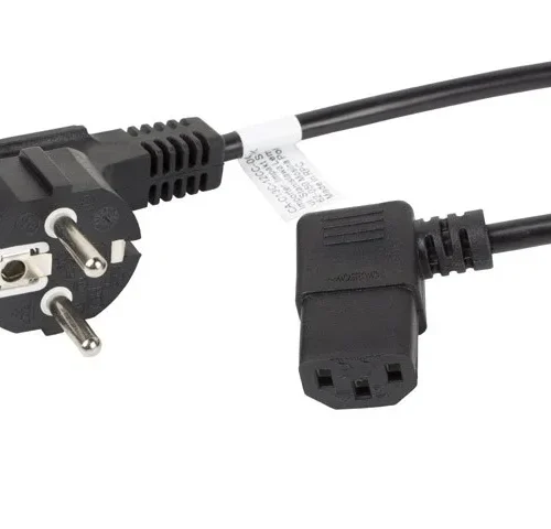 Lanberg кабел power CEE 7/7 – IEC 320 C13 right angle VDE 1.8M
