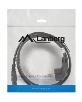 Lanberg Лаптоп power кабел (MIKI) IEC 7/7 - IEC 320 C5 1.8M VDE черен