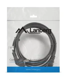 Alternative view of Lanberg Power кабел CEE 7/7 - IEC 320 C13 3M VDE 3M черен