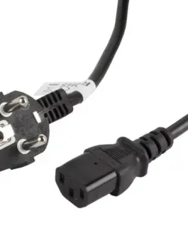 Lanberg Power кабел CEE 7/7 - IEC 320 C13 3M VDE 3M черен