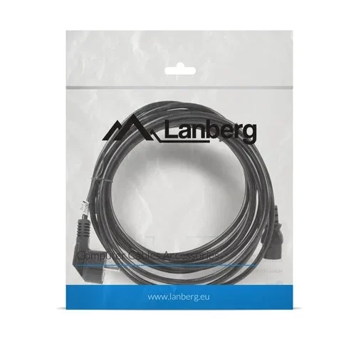 Alternative view of Lanberg Power кабел CEE 7/7 - IEC 320 C13 VDE 5M черен