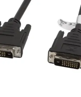 Alternative view of Lanberg кабел DVI-D(24+1) - DVI -D(24+1) M/M 1.8M черен