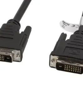 Alternative view of Lanberg кабел DVI-D(24+1) - DVI -D(24+1) M/M 1.8M черен