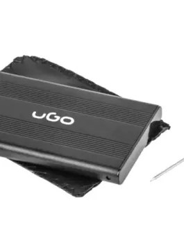 UGo кутия за външен хард диск 25 USB 2.0 Aluminium