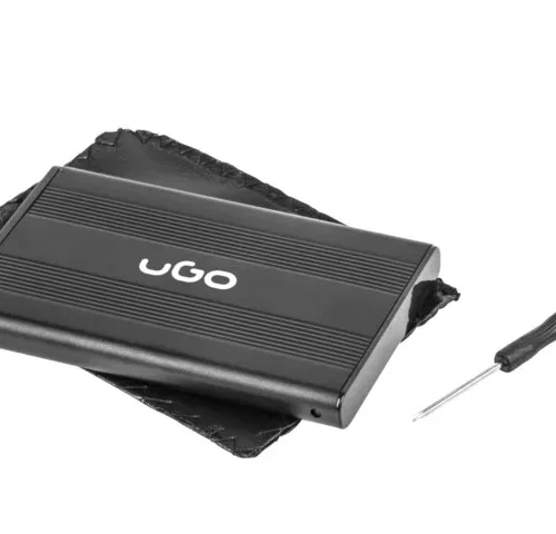 UGo кутия за външен хард диск 25 USB 2.0 Aluminium