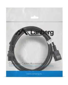 Alternative view of Lanberg Extension power кабел IEC 320 C13 - C14 VDE 3M черен