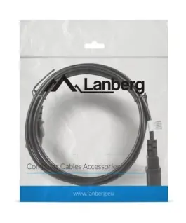 Lanberg Power cord удължителен кабел IEC 320 C13 - C14 VDE 1.8M черен