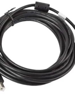 Alternative view of Lanberg кабел USB 2.0 AM-BM 5M Ferryt черен
