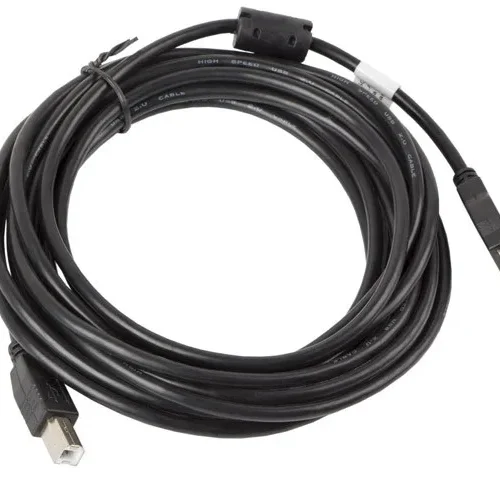Alternative view of Lanberg кабел USB 2.0 AM-BM 5M Ferryt черен
