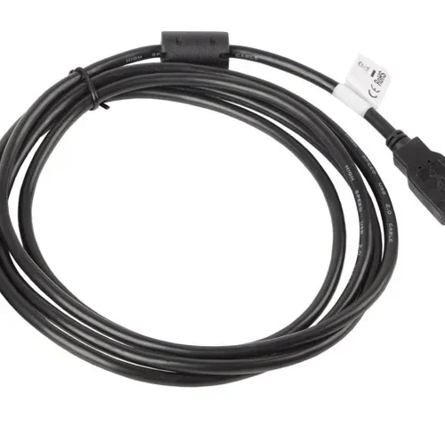 Lanberg кабел USB 2.0 AM-BM 1.8M Ferryt черен