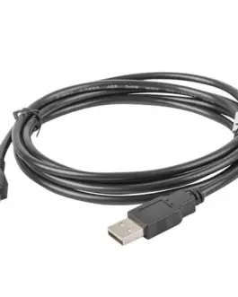 Alternative view of Lanberg кабел USB 2.0 micro AM-MBM5P 1.8M черен