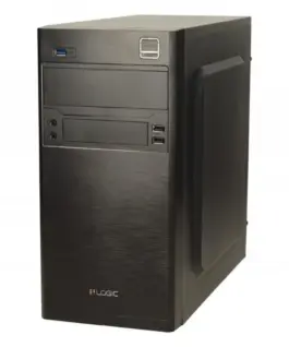 Logic Concept Компютър CASE MINI ATX LOGIC M4 USB 3.0 without захранващ