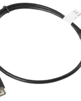 Alternative view of Lanberg удължителен кабел USB 2.0 AM-AF 70cm черен