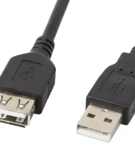 Lanberg удължителен кабел USB 2.0 AM-AF черен 3M