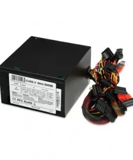 iBOX захранващ блок 600 W CUBE II APFC 12 CM черен