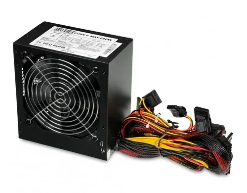 Alternative view of iBOX захранващ блок 600 W CUBE II APFC 12 CM черен