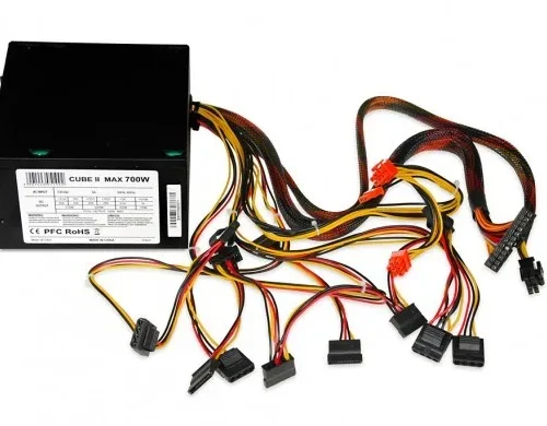 iBOX захранващ блок 700 W CUBE II APFC 12 CM FAN