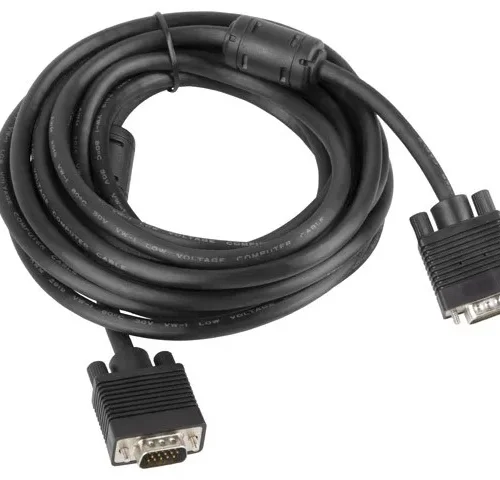 Alternative view of Lanberg кабел VGA Ferryt 10M M/M Shield черен