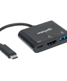 Alternative view of Techly Multiport адаптер USB-C 3.1 on HDMI/USB-A/USB-C