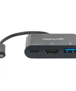 Techly Multiport адаптер USB-C 3.1 on HDMI/USB-A/USB-C
