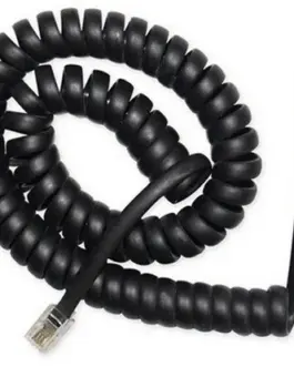 Gembird Spiral кабел RJ10/4P4C/2m/черен