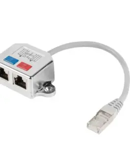 Alternative view of Lanberg RJ45 Port Doubler RJ-45 - 2x RJ-45 FTP