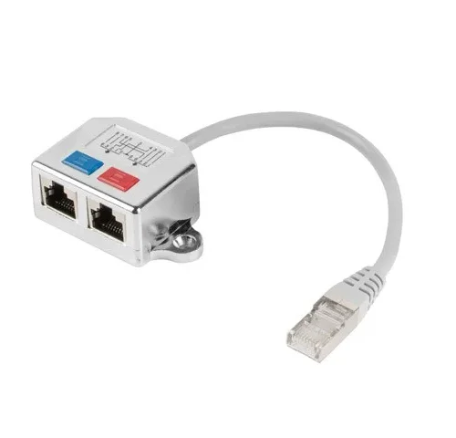 Alternative view of Lanberg RJ45 Port Doubler RJ-45 - 2x RJ-45 FTP