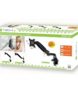 Techly Desk arm with a gas shock absorber монитор 15-27 inches