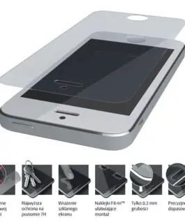 Alternative view of 3MK FlexibleGlass iPhone 8 hybrid glass