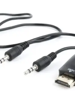 Gembird адаптер HDMI-A(M)->VGA(F)+Audio