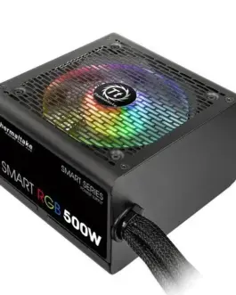 Thermaltake Smart 500W RGB (80+ 230V EU 2xPEG 120mm Single Rail)