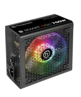 Alternative view of Thermaltake Smart 700W RGB (80+ 230V EU, 2xPEG, 120mm, Single Rail)