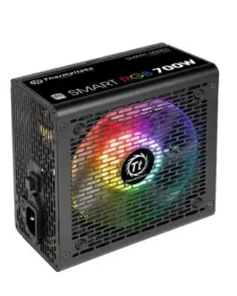 Alternative view of Thermaltake Smart 700W RGB (80+ 230V EU, 2xPEG, 120mm, Single Rail)