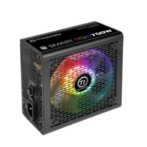 Alternative view of Thermaltake Smart 700W RGB (80+ 230V EU, 2xPEG, 120mm, Single Rail)