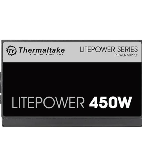Alternative view of Thermaltake Litepower II черен 450W (Active PFC, 2xPEG, 120mm)