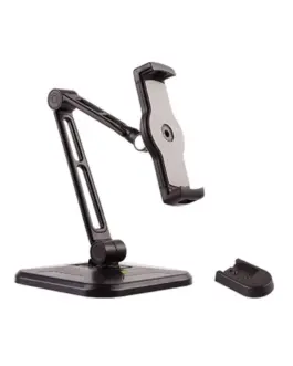 Techly Desktop /wall arm for Таблет and iPad 4.7-12 inches adjustable черен