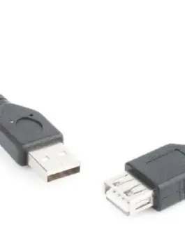 Gembird USB 2.0 удължителен кабел AM-AFI 0.75m черен