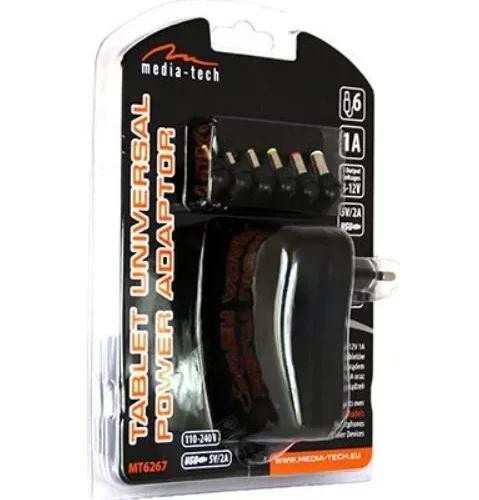 Media-Tech Таблет universal power adaptor MT6267 V2