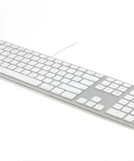 Alternative view of Matias Mac aluminum клавиатура (hub, 2x USB) Silver