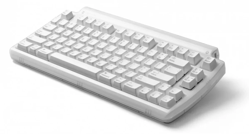 Matias Mac mini Tactile Pro mechanical keyboard (hub 3xUSB) бял